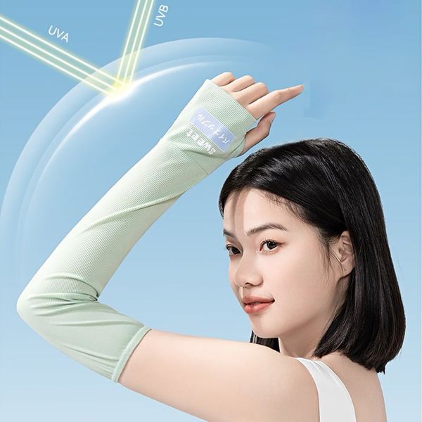 Găng tay dài chống nắng , Ống tay chống nắng , Găng Tay Chống Nắng Đạp Xe Xuất Hàn