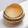 Rổ tre tròn mini - Rá tre đựng đồ ăn, đựng hạt hướng dương - Decor Trang trí chụp ảnh