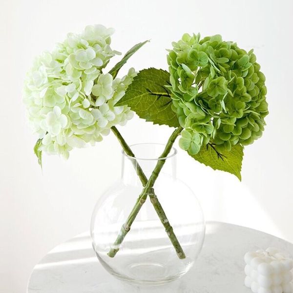 Hoa giả - Cành hoa tú cầu cao cấp - Decor trang trí nhà cửa cực đẹp