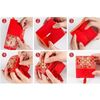 Vỏ hộp đựng bánh kẹo chữ Hỷ dùng trong tiệc cưới siêu đẹp