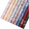 Giấy gói hoa - Tập 15 tờ giấy gói hoa họa tiết  Gấm Hoa cao cấp - Khổ 52x59cm