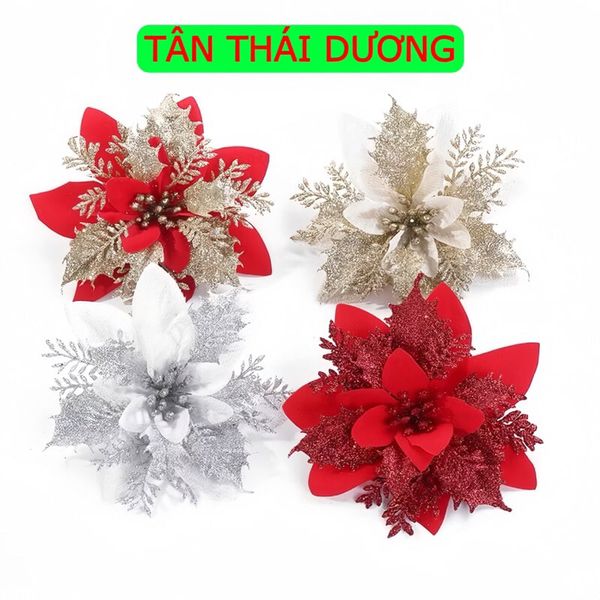 Hoa trạng nguyên vải - Decor Trang trí Tết, làm oản - Trang trí Noel