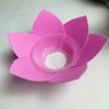 Combo 50 chiếc Đèn hoa đăng 6 cánh bằng xốp, nhiều màu - Đèn nến thả nước, trang trí dịp lễ Vu Lan