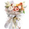 Lưới voan gói hoa hình tim - Sao vàng - Giấy gói hoa-lưới gói hoa 50cm x 4,5met