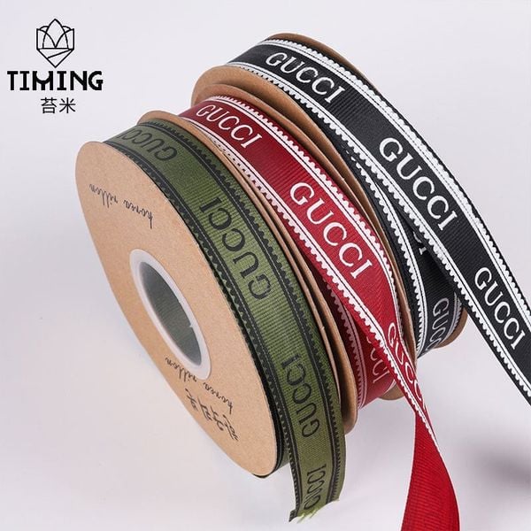 Ruy băng in chữ loại đep - khổ 2cm*40met