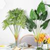 Cành giả - Cụm lá chân vịt 7 nhánh cao cấp - Decor Trang trí nhà cửa