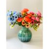 Hoa giả - Cụm hoa hồng nhí - Hoa hồng điểm cắm lọ hoa để bàn - Decor trang trí cực đẹp
