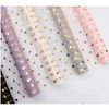 Lưới voan gói hoa hình tim - Sao vàng - Giấy gói hoa-lưới gói hoa 50cm x 4,5met