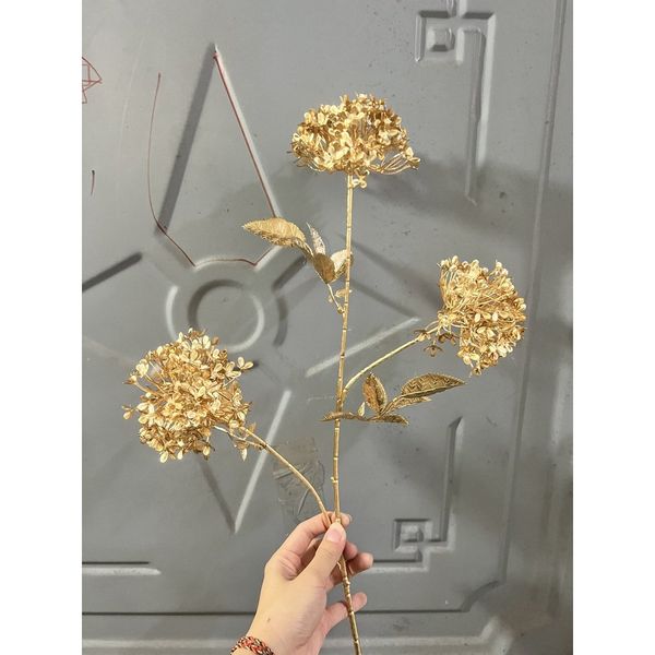 Cành Lá Táo Vàng , Cành Rẻ Quạt Tạo Điểm Trang Trí Decor
