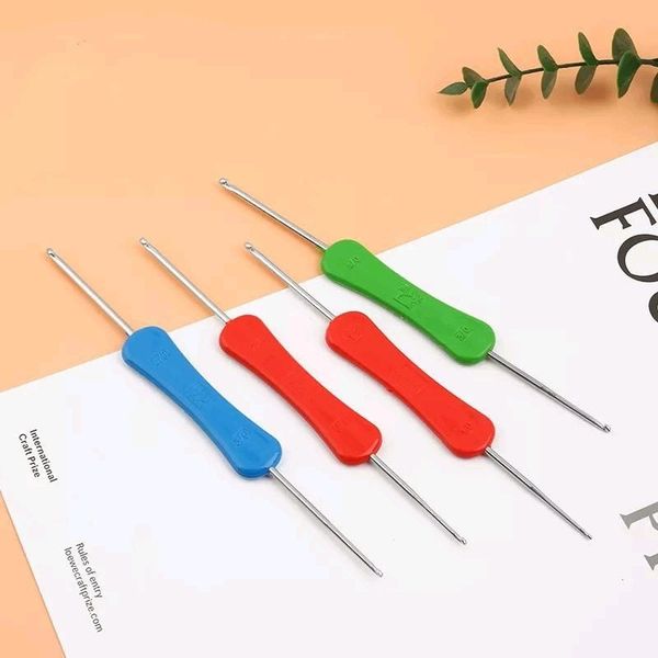 Kim móc len - Kim móc tay cầm mềm chống trơn trượt - dụng cụ đan len