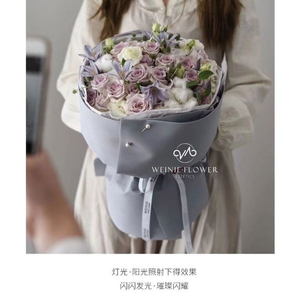 Giấy gói hoa - Giấy mếch xốp hàn - giấy gói hoa gấm hàn quốc