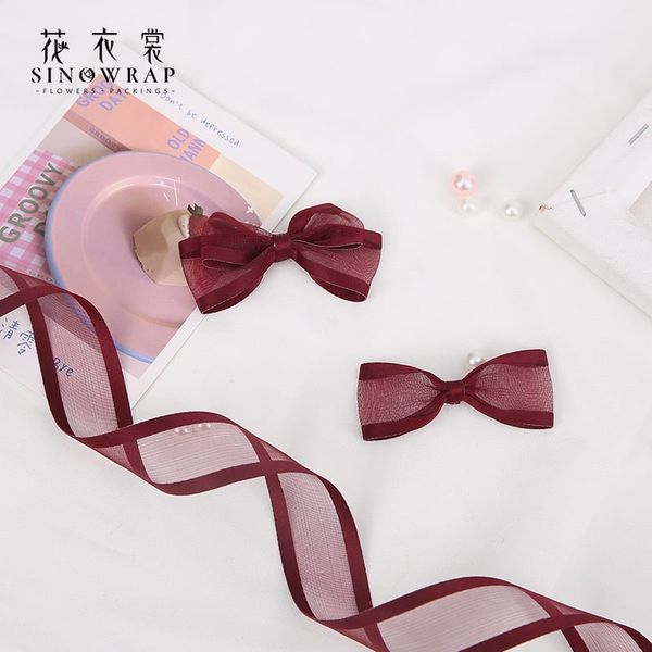 RUY BĂNG VOAN , LOẠI CÓ  VIỀN . CỦA HÀN QUỐC .BẢN 2.5CM * 18M.