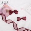 RUY BĂNG VOAN , LOẠI CÓ  VIỀN . CỦA HÀN QUỐC .BẢN 2.5CM * 18M.