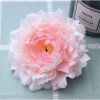 HOA GIẢ , Đầu bông hoa Mẫu Đơn kép - Đầu bông Mẫu Đơn lụa , trang trí giỏ quà, tháp oản - Decor loại đẹp