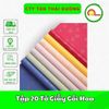 Tập 20 Tờ Giấy Gói Hoa - Giấy Bọc Quà Hoạ Tiết Hình Trái Tim - Phụ Kiện Gói Hoa,Gói Quà