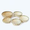 Rổ tre tròn mini - Rá tre đựng đồ ăn, đựng hạt hướng dương - Decor Trang trí chụp ảnh