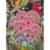Vỏ hộp tam giác xếp tròn - Vỏ hộp bánh cưới sang trọng