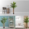 Cây giả - Cây chuối giả 3 thân, cao 1m7 - Cây chuối giả decor, Trang trí nhà cửa