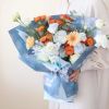 Giấy gói hoa - Tập 15 tờ giấy gói hoa họa tiết  Gấm Hoa cao cấp - Khổ 52x59cm