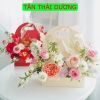 Túi đựng hoa - Túi giấy quai xách hoạ tiết cánh bướm cao cấp - Túi đựng hoa tươi, hoa sáp cực xinh