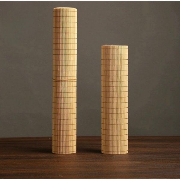 Mành tăm trắng - decor phông nền chụp ảnh, trang trí tiểu cảnh treo tường cực đẹp