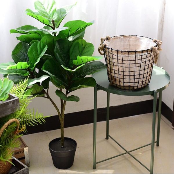 Cây giả - Cây bàng giả Singapore - Cây giả cao cấp giống 99% - Decor Trang trí nhà cửa
