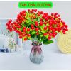 Cụm điểm - Cụm cherry 7 nhánh cao cấp - Decor Trang trí nhà cửa cực đẹp