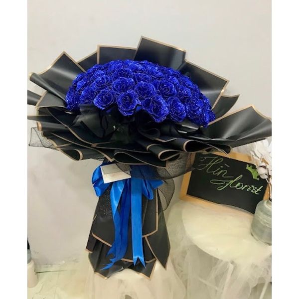 Đầu bông hoa nhũ kim tuyến - Hoa nhũ galaxy - Hoa nhũ kim tuyến cao cấp