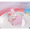 Hộp quà hình vuông - Hộp đựng quà tặng - Decor Trang trí tráp cưới hỏi (Kèm Ruy Băng)