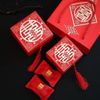 Vỏ hộp đựng bánh kẹo chữ Hỷ dùng trong tiệc cưới siêu đẹp