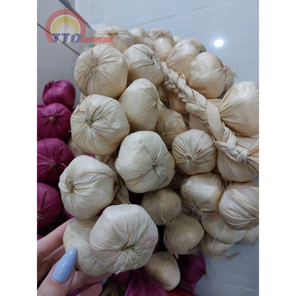 DÂY HÀNH, TỎI, ỚT,HOA QUẢ TREO TRANG TRÍ - GIỐNG NHƯ THẬT 99%