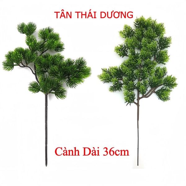 Cây Giả - Cành Tùng giả - Cành Thông giả - Làm cây bonsai, Decor trang trí tiểu cảnh