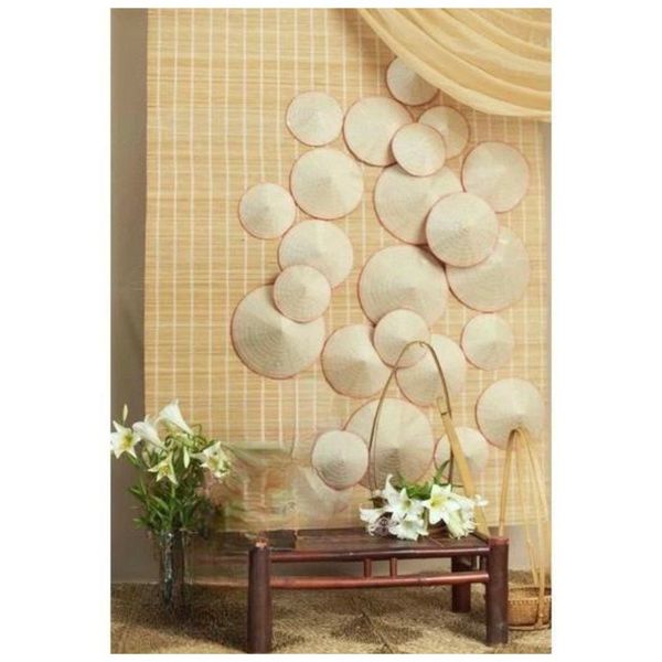 Nón lá Việt Nam - Nón lá trang trí làm decor, trang trí tết siêu đẹp - Đủ Size a07