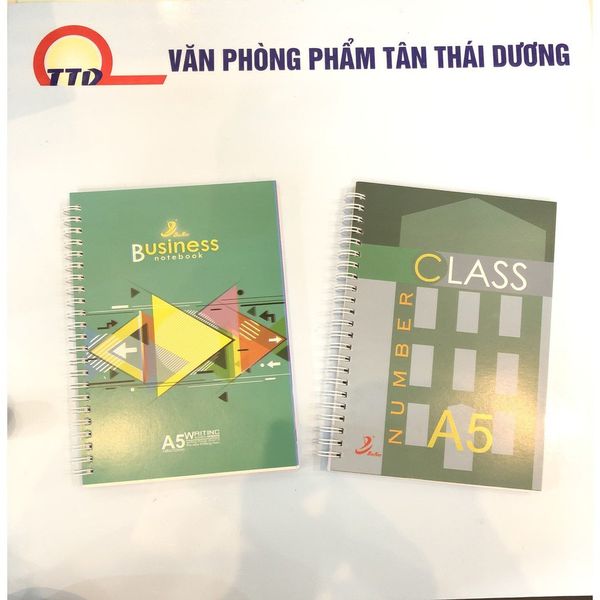 Sổ tay lò xo , nhiều kích cỡ , a5 , a4 , a6 , a7