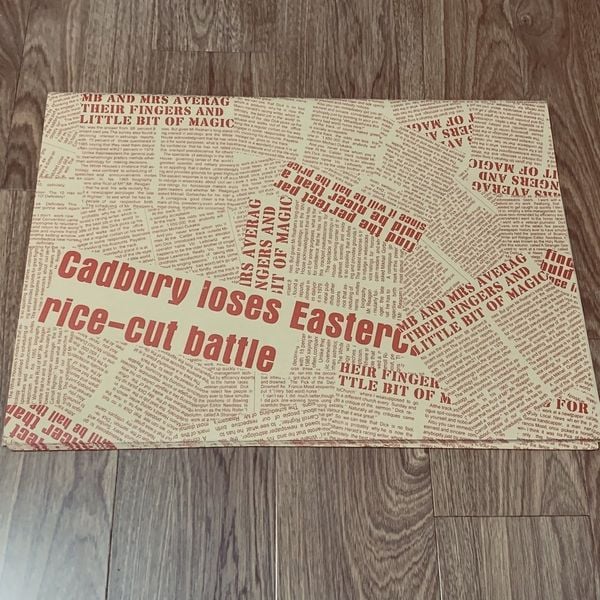 Giấy Gói Hoa -Giấy Gói Quà Vintage . SIZE LỚN.  Họa Tiết Tờ Báo Cũ Cổ Điển 50x70cm