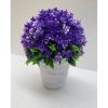 Chậu hoa giả - Chậu hoa tú cầu tròn để bàn - Decor trang trí cực đẹp