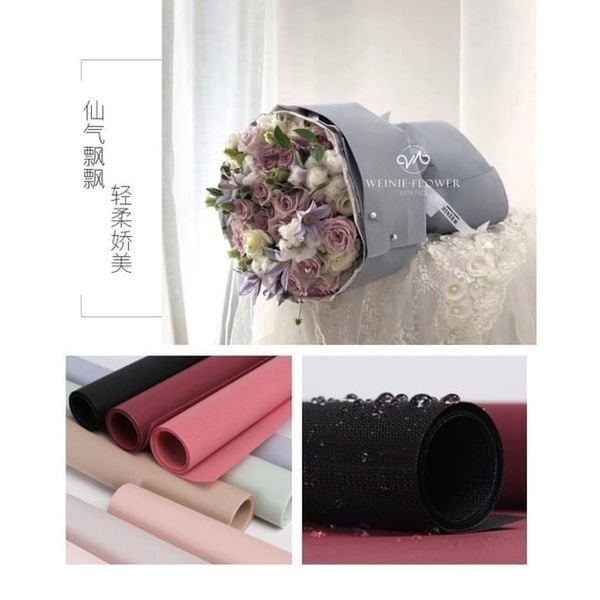 Giấy gói hoa - Giấy mếch xốp hàn - giấy gói hoa gấm hàn quốc
