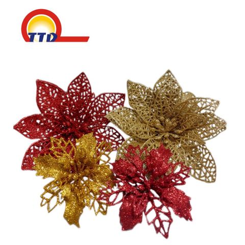 BÔNG HOA TRẠNG NGUYÊN NHŨ KIM TUYẾN - CÁNH LƯỚI - TRANG TRÍ GIỎ QUÀ, LỄ TẾT
