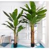 Cây giả - Cây chuối giả 3 thân, cao 1m7 - Cây chuối giả decor, Trang trí nhà cửa