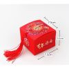 Vỏ hộp bánh , in hình rồng phượng - vỏ hộp bánh , đựng bánh phu thê - Decor tráp cưới hỏi