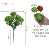 Cành giả - cụm lá giả - cụm điểm - cụm cỏ điểm -  nhiều mẫu điểm hoa giả decor trang trí, làm tháp bánh