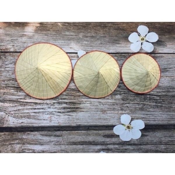 Nón lá Việt Nam - Nón lá trang trí làm decor, trang trí tết siêu đẹp - Đủ Size a07