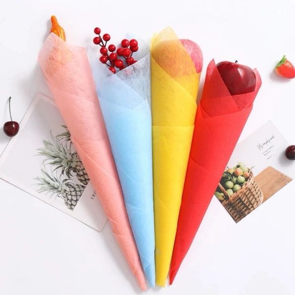 Lẻ 5 tờ Giấy mếch lụa - Giấy gói hoa, lót giỏ quà cực đẹp - Khổ 60x60cm