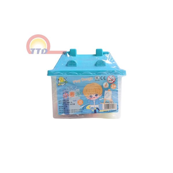 ĐẤT NẶN 14 MÀU HÌNH NGÔI NHÀ
