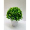 Chậu hoa giả - Chậu hoa tú cầu tròn để bàn - Decor trang trí cực đẹp