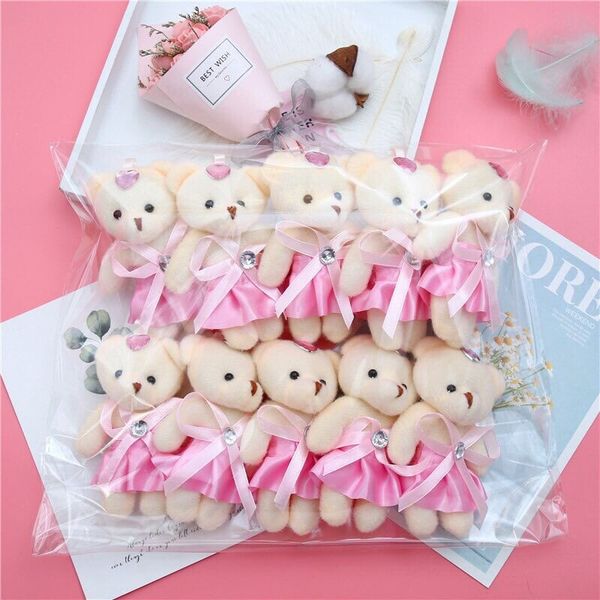 Gấu xốp mini dễ thương - Decor trang trí bó hoa, hộp quà cực đẹp