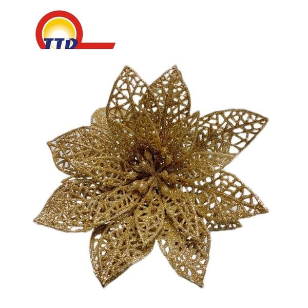 BÔNG HOA TRẠNG NGUYÊN NHŨ KIM TUYẾN - CÁNH LƯỚI - TRANG TRÍ GIỎ QUÀ, LỄ TẾT