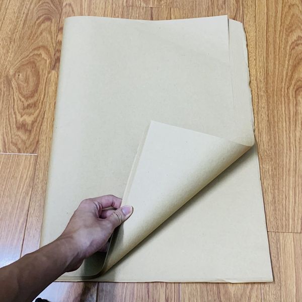 Giấy Gói Hoa -Giấy Gói Quà Vintage . SIZE LỚN.  Họa Tiết Tờ Báo Cũ Cổ Điển 50x70cm