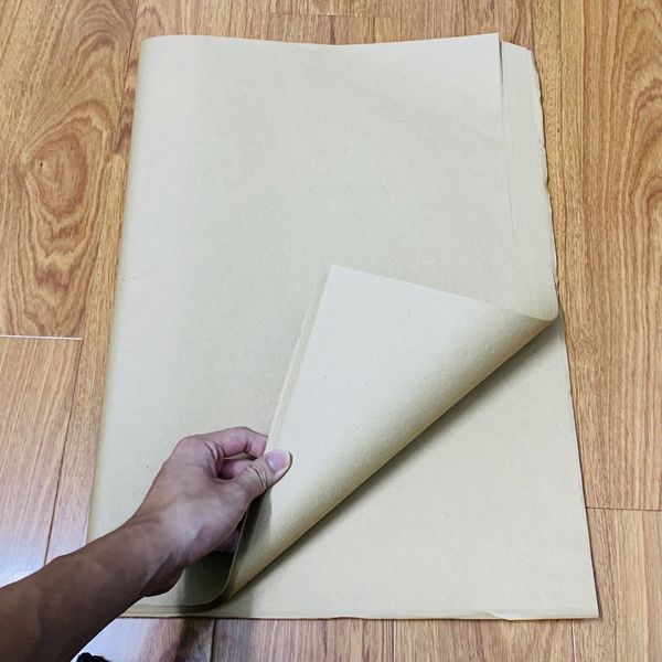 Giấy Gói Hoa - Gói Quà Cỡ Lớn-  Phong Cách Vintage - Họa Tiết Tờ Báo Cũ Cổ Điển.  50x70cm