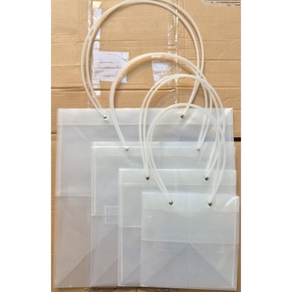 TÚI ĐỰNG QUÀ CHẤT LIỆU NHỰA TRONG SUỐT CÁC CỠ